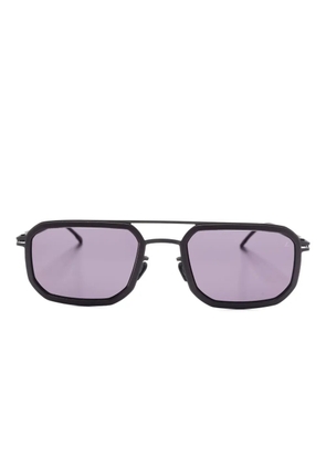 Mykita geometric-frame sunglasses - Black