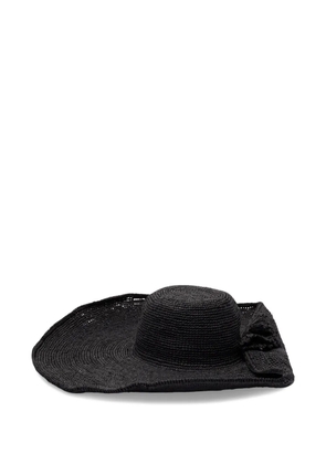 IBELIV raffia floppy hat - Black