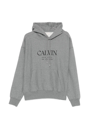 Calvin Klein Jeans logo-detail hoodie - Grey