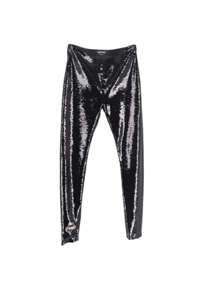 Tom Ford Vintage sequined leggings - Black