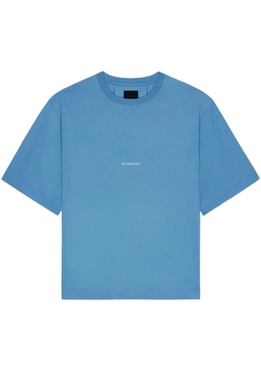 Givenchy logo-print T-shirt - Blue