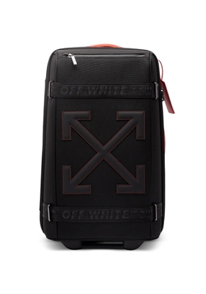 Off-White arrow logo luggage - Black