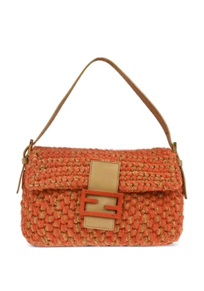 Fendi Pre-Owned 1990-2000s Baguette wool handbag - Orange