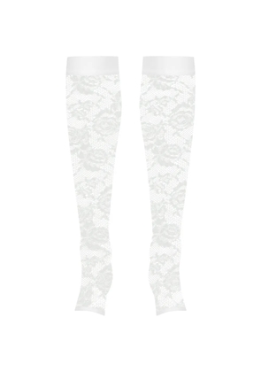 Maison Close Flashback gaiters - White
