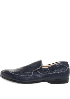 Prada Pre-Owned leather loafers - Blue