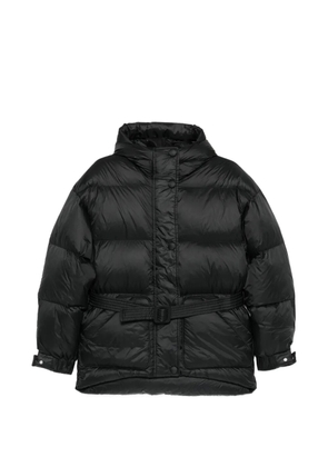 Ienki Ienki belted puffer jacket - Black
