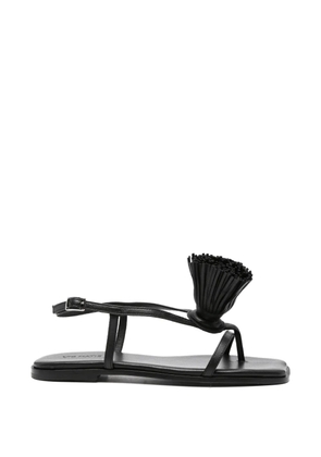 Vic Matie Baron leather sandals - Black