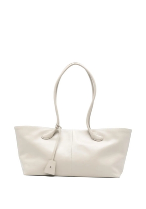 Low Classic detachable-charm shoulder bag - Neutrals