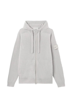 Stone Island zipped hoodie - Grey