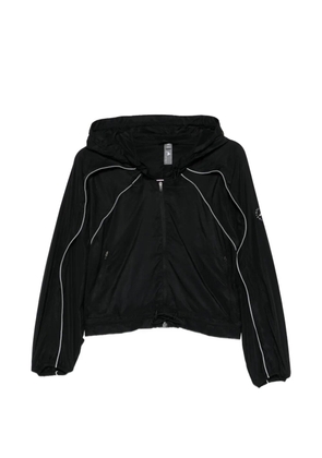 adidas by Stella McCartney hooded panelled jacket - Black