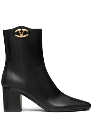 Valentino Garavani 70mm VLogo The Bold Edition ankle boots - Black