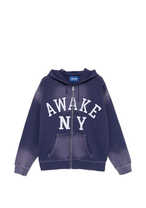 Awake NY Collegiate Arch hoodie - Blue