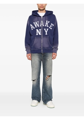 Awake NY Collegiate Arch hoodie - Blue