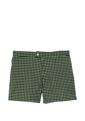 TOM FORD polka-dot swim shorts - Green