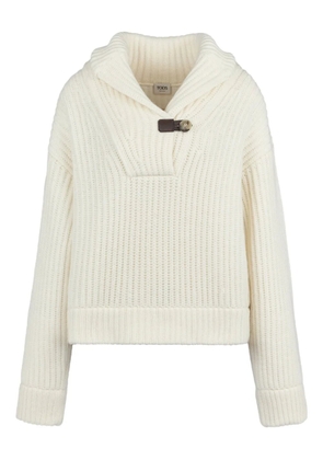 Tod's ribbed sweater - White