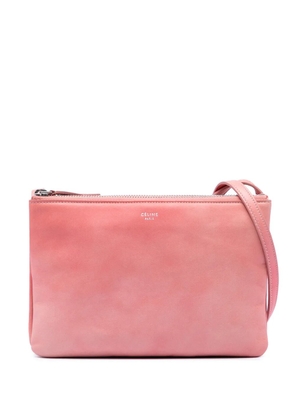 Celine Pre-Owned 2018 Small Lambskin Trio crossbody bag - Pink