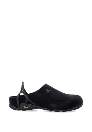 ROA Fedaia leather mules - Black