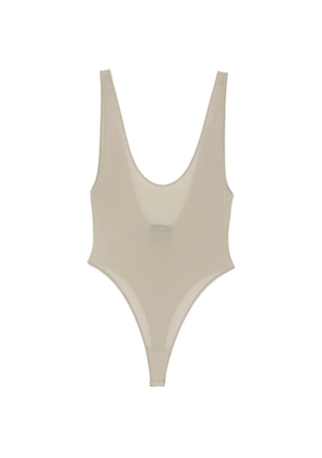 WARDROBE.NYC V-neck bodysuit - Neutrals
