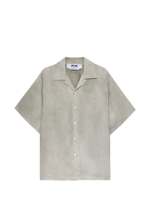 MSGM short-sleeved shirt - Grey
