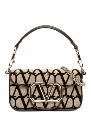 Valentino Garavani Pre-Owned 2018-2025 Small Toile Iconographe VLogo Loco satchel - Brown