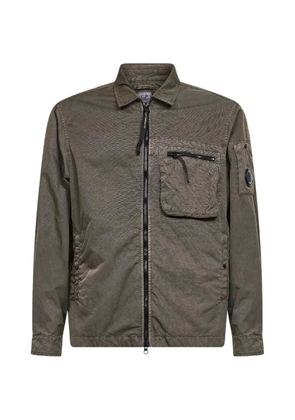 C.P. Company Panama-R ziped chest-pocket jacket - Green