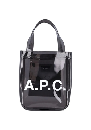 A.P.C. small Lou tote bag - Grey