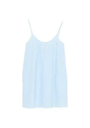 Polo Ralph Lauren seersucker slip nightdress - Blue