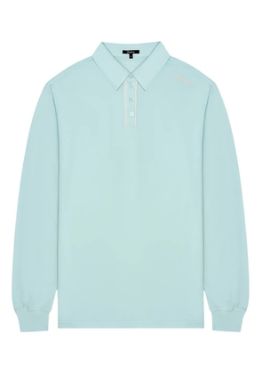 Malbon Golf x Jesper Parnevik long-sleeved polo shirt - Blue