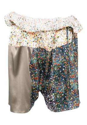 Bless silk shorts - Yellow