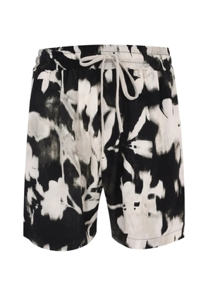 Gaelle patterned bermuda shorts - Black