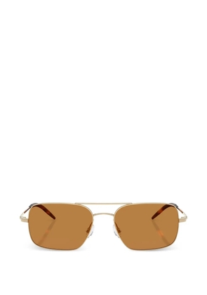 Oliver Peoples square-frame sunglasses - Gold