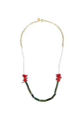 Undercover beaded necklace - Gold