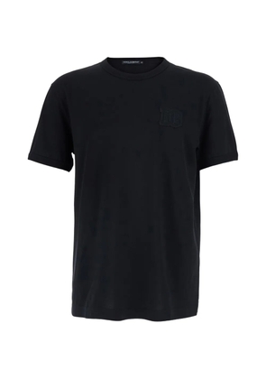 Dolce & Gabbana patch-detail T-shirt - Black