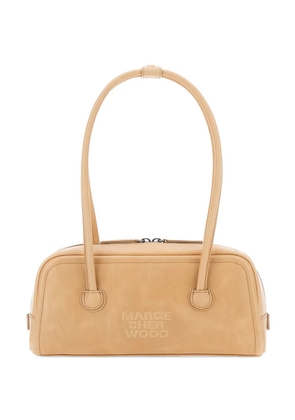 Marge Sherwood leather shoulder bag - Neutrals