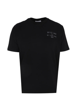 Gaelle logo-print T-shirt - Black