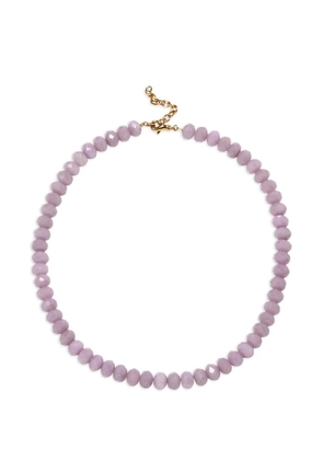 Jennifer Behr Rora beaded necklace - Purple