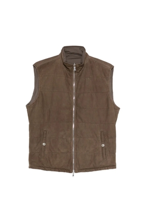 Barba SJ Kent quilted gilet - Brown