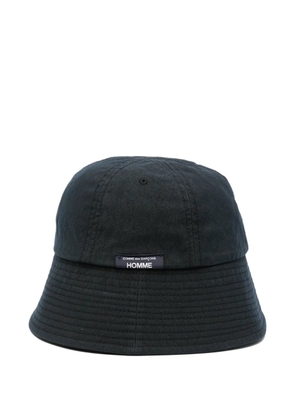 Comme des Garçons Homme logo-detail bucket hat - Black