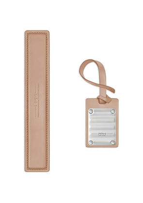 FPM Milano logo-detail luggage handle - Neutrals