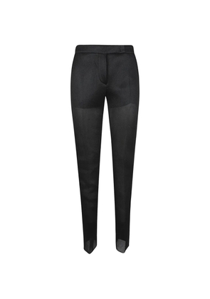 Max Mara mesh trousers - Black