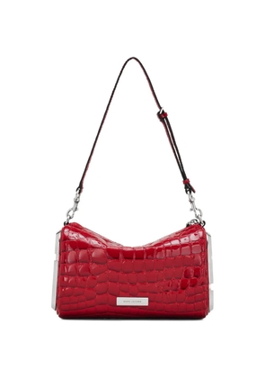 Marc Jacobs The Glossy Croc Snapshot shoulder bag - Red
