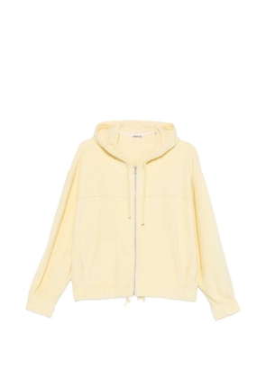 Auralee zip-fastening sweatshirt - Yellow