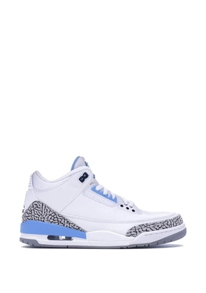 Jordan Jordan 3 'UNC Tarheels PE' print-panel sneakers - White