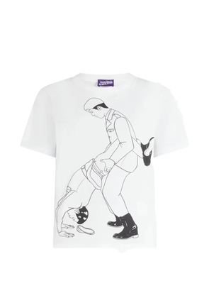 Jean Paul Gaultier Kamasutra printed T-shirt - White