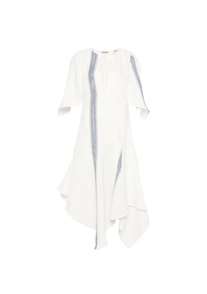 JW Anderson asymmetric-hem dress - White