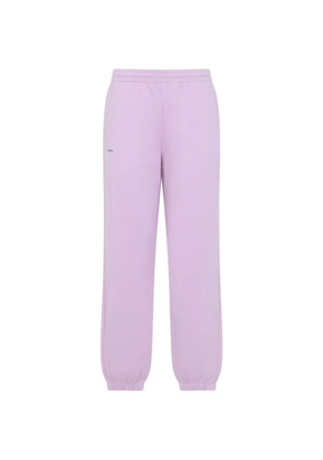 Pangaia logo-print track pants - Purple