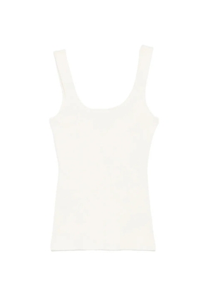 ENTIRE STUDIOS scoop-neck top - Neutrals