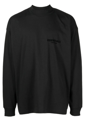 FEAR OF GOD ESSENTIALS logo-print long-sleeve T-shirt - Black