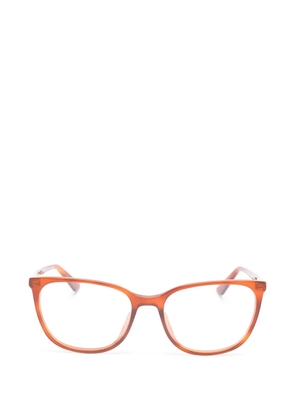 Chloé Eyewear browline glasses - Brown
