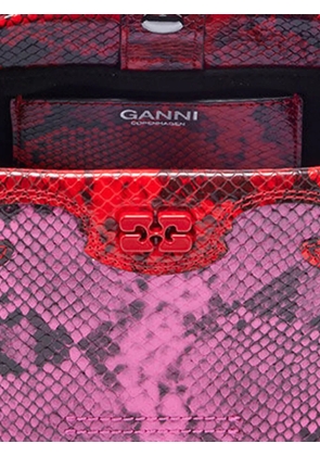 GANNI mini Bou tote bag - Pink